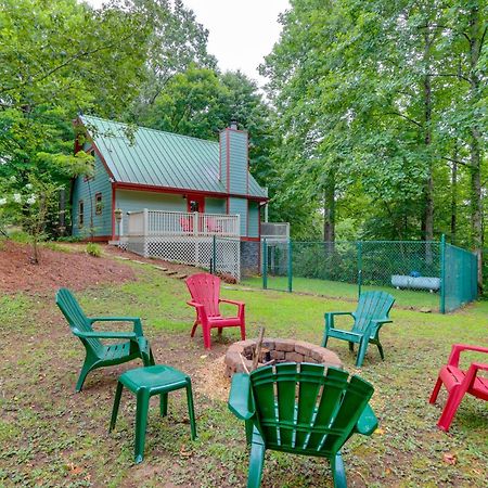 Blue Ridge Getaway With Hot Tub And Seasonal View! Villa ภายนอก รูปภาพ